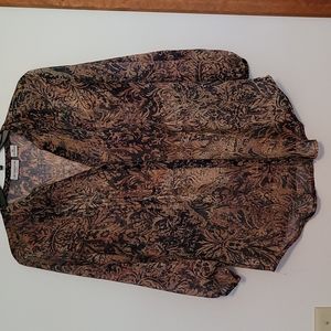 Liz Claiborne sheer blouse